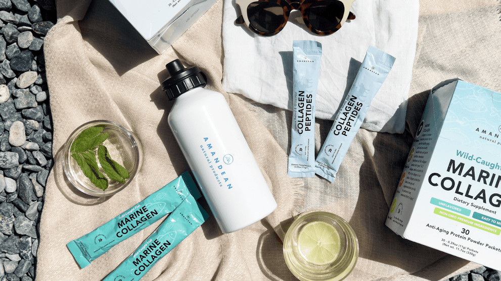 Amandean Collagen Individual Stick Packs