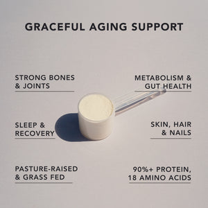 Collagen Peptides Powder, 500g - Grass-Fed, Type I & III