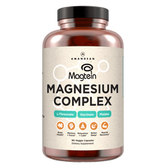 Magnesium L-Threonate Complex With Magtein (90 Veggie Capsules)
