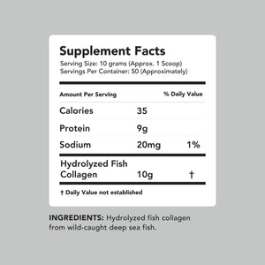 Premium Marine Collagen Powder 17.6 Oz