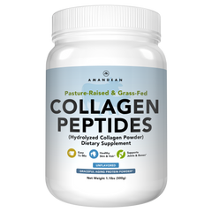 Collagen Peptides Powder, 500g - Grass-Fed, Type I & III