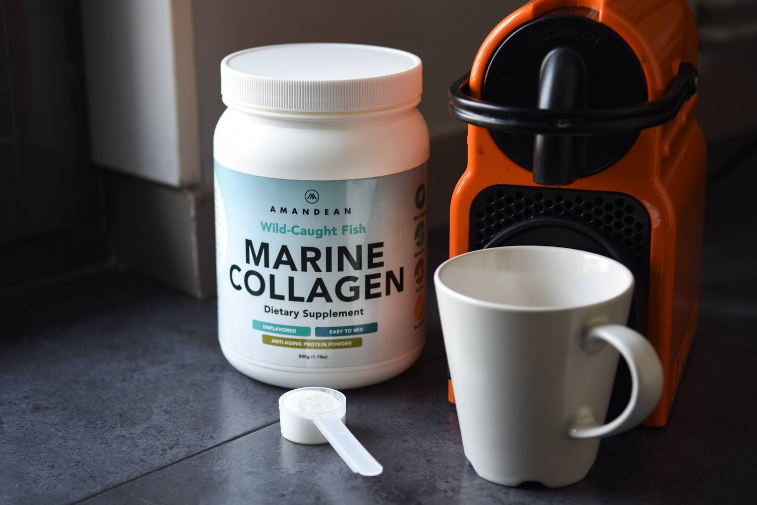 "This Marine Collagen Really Is Odorless & Tasteless!"