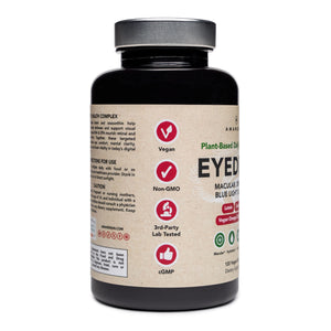 AMANDEAN EYEDEAL® Eye Vitamins with Lutein & Zeaxanthin + Vegan Algal Omega-3