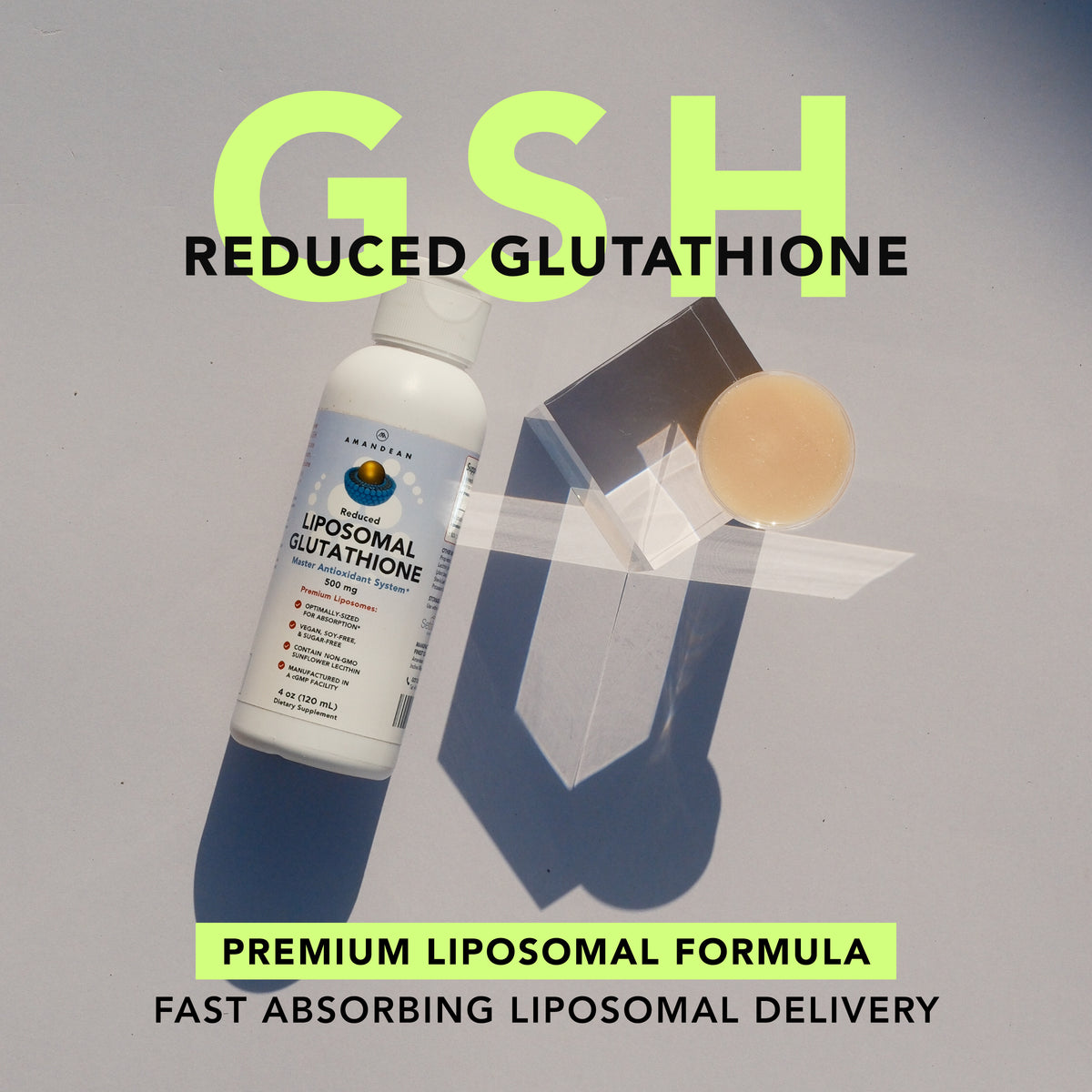 Super Antioxidant Liposomal Glutathione - Amandean Super Antioxidant Liposomal Glutathione - Amandean