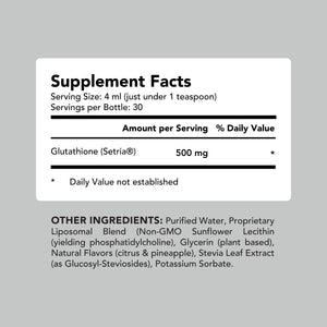 Super Antioxidant Liposomal Glutathione