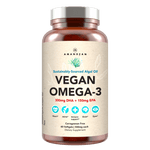 Vegan Omega-3 (DHA + EPA) 500mg Capsules Amandean 60 count 