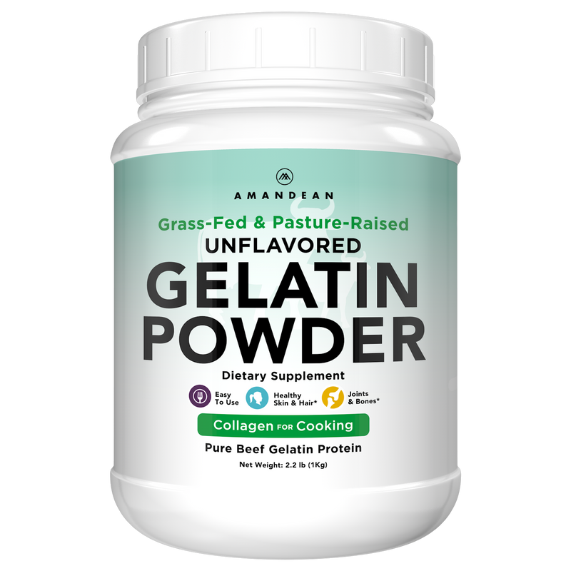 Premium GrassFed Gelatin Powder (1kg) Amandean